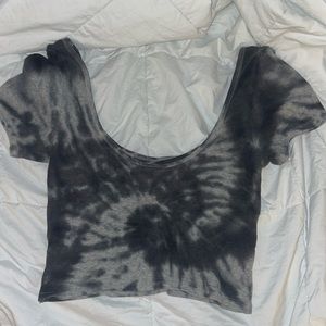 tie dye crop from pac sun, size small